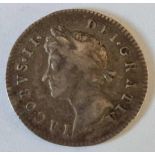 James II silver threepence 1685 better grade