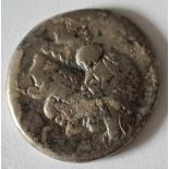 A Roman republic silver coin