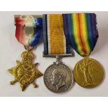 A pair f WWI medals PTE, H. Potter, York Reg (No 265672) & a 1914/5 star toL.CPL Davis (No. 1311)