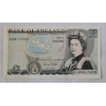 1988 five pound note (Gill B353)