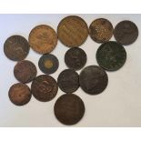 A John Wilkinson token 1788 and other coins/ medals