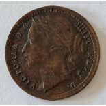 1866 third farthing