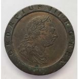 Cartwheel two pence 1797