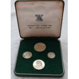 Malawi's first independence four coin issue 1964 - ex. Seaby ltd - boxed