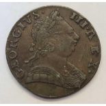 George III half-penny 1773