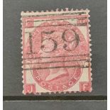 GB 1867 SG103 plate 4 fine used. Cat £275