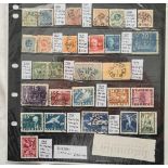 SWEDEN 1858-1963 used sel. On hagner (all listed) STC £280+