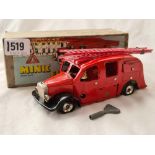 A mimic fire engine in original box