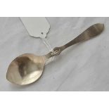 A jam spoon with hook to stem – Sheffield by R & B