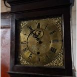 A mid 19th century chiming long case clock, the brass dial signed Barrand & Lunds, London - no. 8232