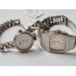 Two ladies wrist watches Seiko and Rotary