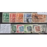 Barbados SG 257-61/ 285-88 (1937/1951). Two commemorative sets. Fine used. Cat £19