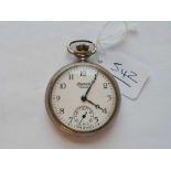 A gents Ingersoll Yankee pocket watch with seconds dial