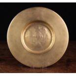 A Small 19th Century Brass 'Cardinal's Hat' Dish.