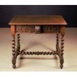 A 19th Century Flemish Renaissance Style Centre Table.