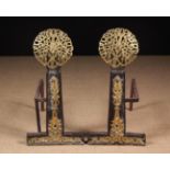 A Pair of Fine Charles II Style Andirons.