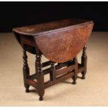 A Small Late 17th/Early 18th Century Oak Gateleg Table.