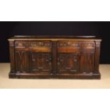 A Fine Late 17th/EarIy 18th Century Oak Enclosed Dresser.
