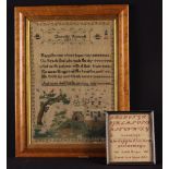 A Regency Sampler by Dorothy Richards dated 1827,