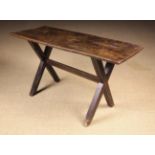 A Small, Low Tavern Table/Coffee Table.