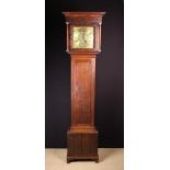 A Cornish 18th Century Oak Longcase Case with 30 hour movement by John Belling Bodmyn.