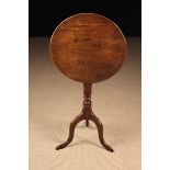 A Fine 18th Century Tilt-top Tripod Table.