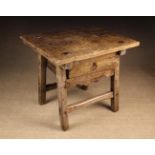 A Small Antique Spanish Low Table.
