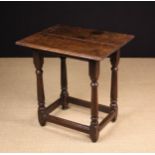 A Small 17th Century Joined Oak Centre Table.