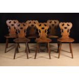 A Set of Six Alpine Stabelle Chairs.