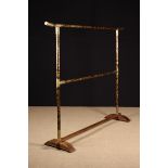 A Fabulous Japanese Lacquered Bamboo Kimono Stand.