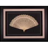 A Fine Early 19th Century Ivory Brisé Fan.