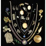 A Group of Costume Jewellery.