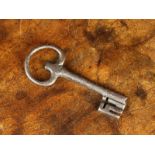 A 16th Century Iron Key, 3" (7.5 cm) in length.