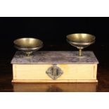 A Pair of 19th Century Apothecary or Counter Scales by Maison Beranger of Usine-Mulatiere, Lyon.