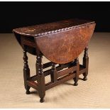 A Small Late 17th/Early 18th Century Oak Gateleg Table.