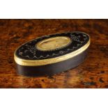 A George III Ebonised & Pique work Patchbox.