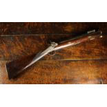 A 19th Century Percussion Blunderbuss by Jackson of Nottingham.