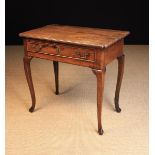 An 18th Century Oak Side Table.