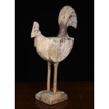 A Delightful 19th Century Folk-Art Folk Art Rooster, possibly American,