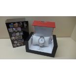 A Tissot 1853 stainless steel gents bracelet quartz wristwatch TO 85410A 13HA0011421 in good