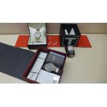 Three gents quartz wristwatches Accurist Diamond IUIIMB1066B, Rotary G3030 and Tissot stylist