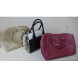 Three ladies handbags Osprey, Michael Kors and Planet - all generally good condition, some usage