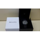 A Bulova Marine Star quartz gents wristwatch 1452564 B2, boxed in good condition and running in