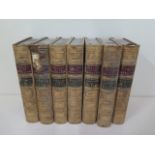 Seven leather bound volumes History of the Rebellion Oxford University Press
