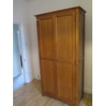 A modern double wardrobe - flat packed for easy transport - Height 200cm x Width 100cm