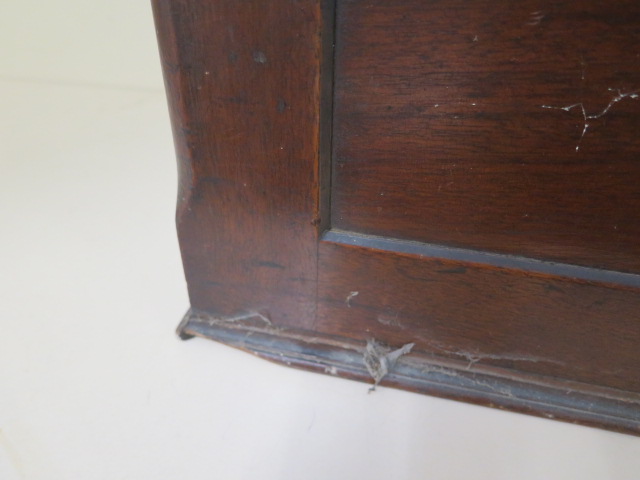 A Victorian mahogany box for restoration - Height 25cm x 43cm x 28cm - Image 4 of 4