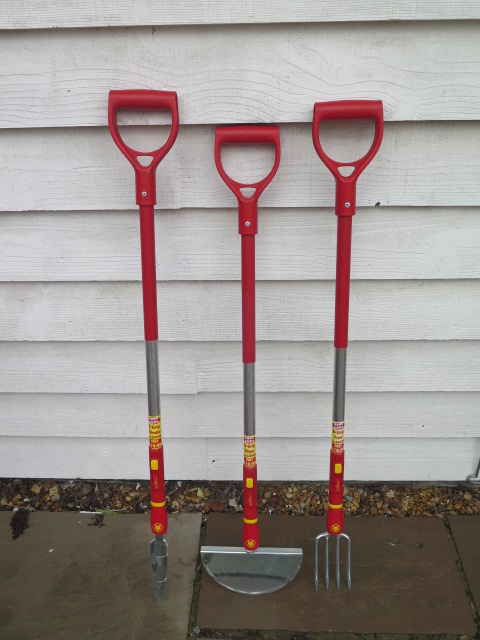 Three new Wolf garden tools RRP £60