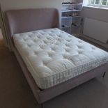 A John Lewis 4ft 6in Wensleydale wool double bed