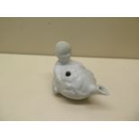 An 18th/19th century Chinese Blanc-de-Chine water dropper in the shape of a boy holding a gourd -