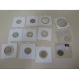 A collection of 12 Victorian and Edward Vll silver coins